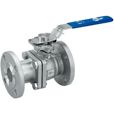 Customized Support ODM 2-Piece Stainless Steel Ball Valve for Flanged ANSI Class 150