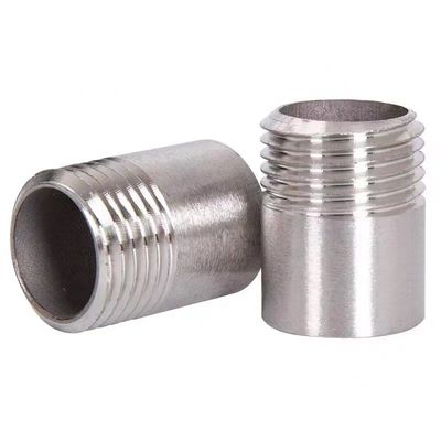 1''-8'' Stainless Steel Pipe Fittings NPT Male Threaded 2" Length Nipple Cast Pipe