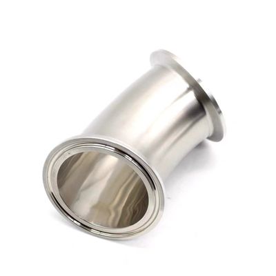 Sanitary 90 Degree 45 Degree 2" Tri Clamp Elbow Casting SS304 316L Food Grade TC Clamped