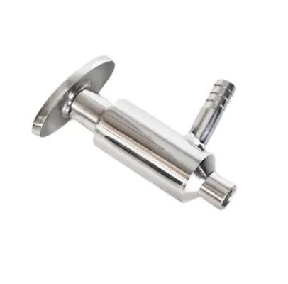Hygienic Stainless Steel 304 316 Sampling Valve For Food Grade Contamination Prevention