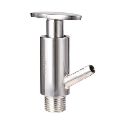 Hygienic Stainless Steel 304 316 Sampling Valve For Food Grade Contamination Prevention