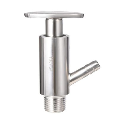 Hygienic Stainless Steel 304 316 Sampling Valve For Food Grade Contamination Prevention