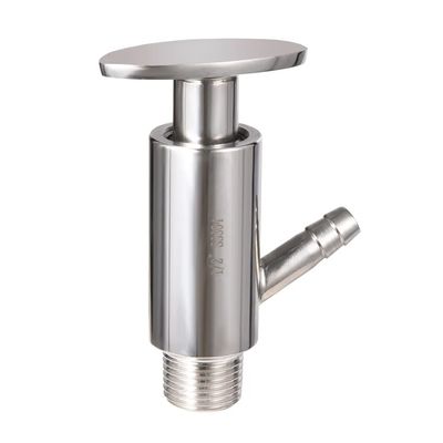 Hygienic Stainless Steel 304 316 Sampling Valve For Food Grade Contamination Prevention