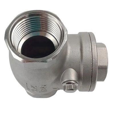 Cylindrical Head Code 316 Stainless Steel 201 304 Check Valve Npt Bsp Thread Spring Load
