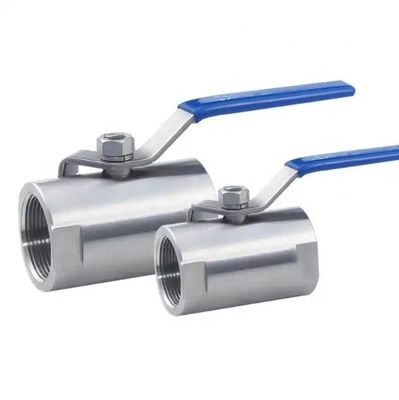NPT BSPT Thread Semi-Steel Round Bar Stock Ball Valve in Stainless Steel 201 304 316