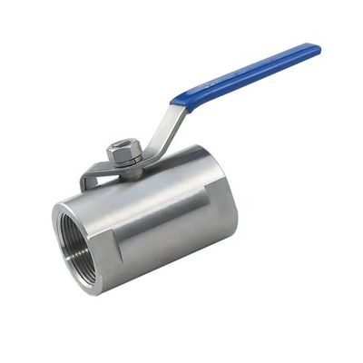 NPT BSPT Thread Semi-Steel Round Bar Stock Ball Valve in Stainless Steel 201 304 316