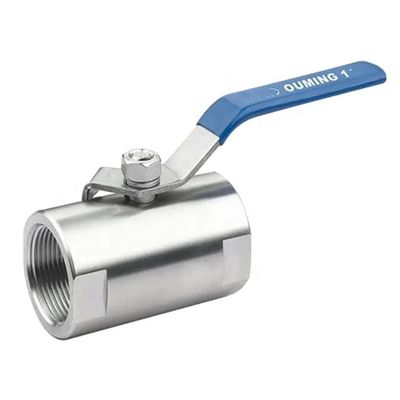 NPT BSPT Thread Semi-Steel Round Bar Stock Ball Valve in Stainless Steel 201 304 316