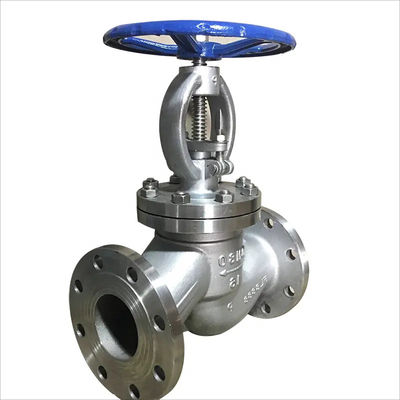 Hexagon Head Code Ductile Iron Cast Steel Bellows Seal Flanged Globe Valves