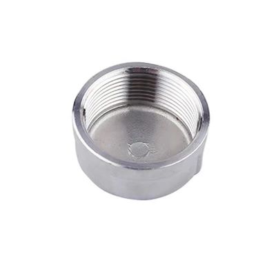 Stainless Steel Pipe Cap 3/4" NPT Female Pipe Plug Socket Fitting for Equal Connection