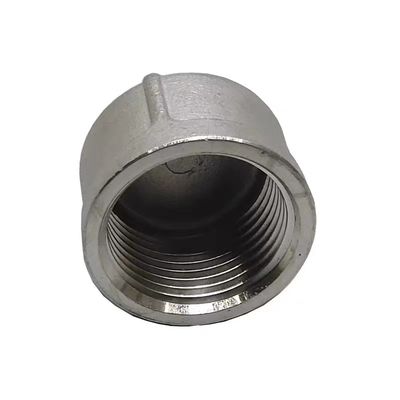 Stainless Steel Pipe Cap 3/4" NPT Female Pipe Plug Socket Fitting for Equal Connection