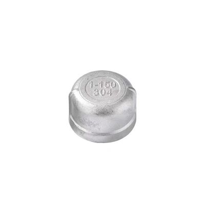 Stainless Steel Pipe Cap 3/4" NPT Female Pipe Plug Socket Fitting for Equal Connection