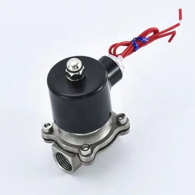 Standard Stainless Steel 304 316L Normal Close Electric Diaphragm Type Solenoid Valve