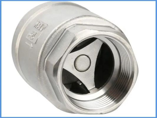 H12W-16P Vertical Spring Check Valve for Customized Multi-Size Stainless Steel Wire Port