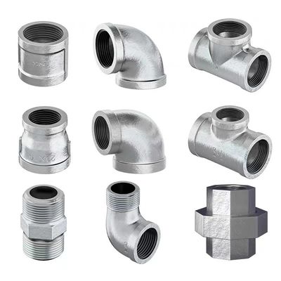 Stainless Steel 3/4" Female 4 Way Cross Cast Pipe Fitting Coupling for Connection
