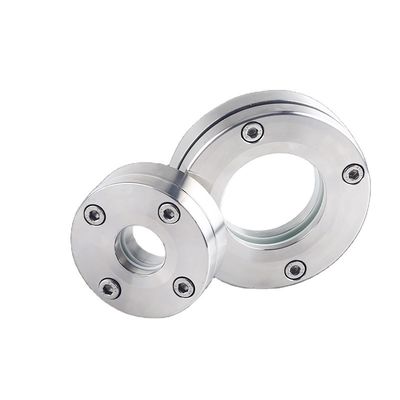Sanitary Stainless Steel 304 316L Flanged Tube Fitting Sight Glass for Tank and Vessel