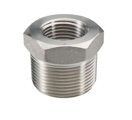 Stainless Steel Reducer Hex Bushing 1"-8" Male NPT to 3/4" Female NPT Cast Pipe Adapter Fitting
