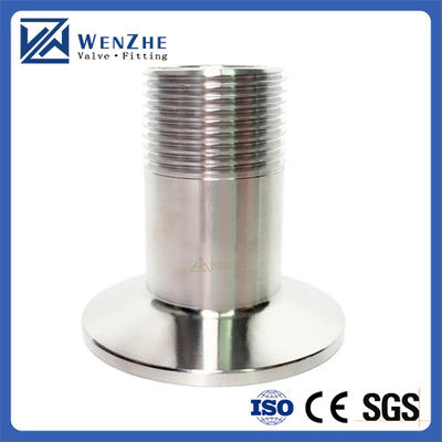 Sanitary Female Threaded Equal Pipe Fitting to 2 INCH OD 64mm Ferrule for Industrial