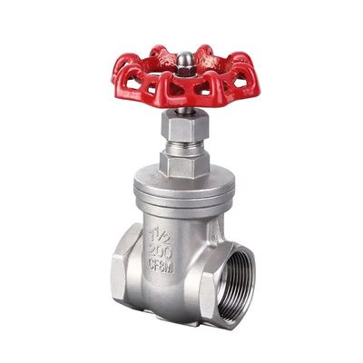 201 304 316 Stainless Steel Hard Sealed Gate Valve for Internal Threaded Water Pipe
