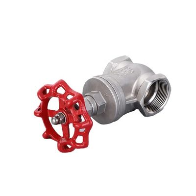 201 304 316 Stainless Steel Hard Sealed Gate Valve for Internal Threaded Water Pipe