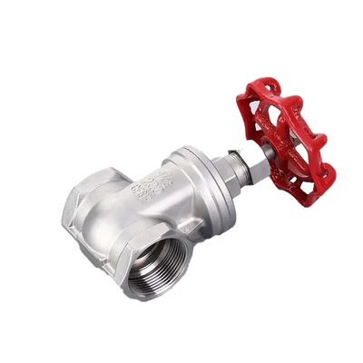 201 304 316 Stainless Steel Hard Sealed Gate Valve for Internal Threaded Water Pipe