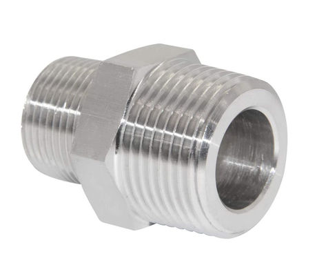 Customized Support Reducing Nipple Fitting 3/4" x 1/2" Male NPT Threaded Round Head Code