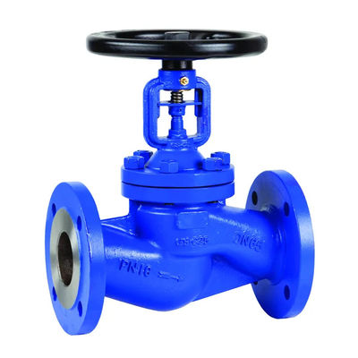 1''-8'' DIN DN50 PN40 Bellows Seal Manual Globe Valve in Stainless Steel 301/304/316