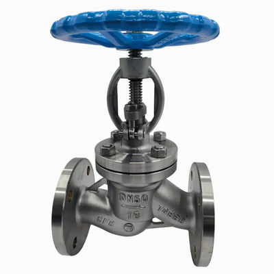 1''-8'' DIN DN50 PN40 Bellows Seal Manual Globe Valve in Stainless Steel 301/304/316