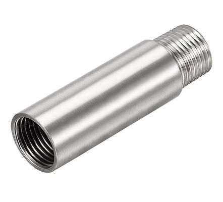 Stainless Steel 1''-8'' Male to Female Thread Coupler 80mm Length Hexagon/Round Head