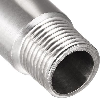 Stainless Steel 1''-8'' Male to Female Thread Coupler 80mm Length Hexagon/Round Head