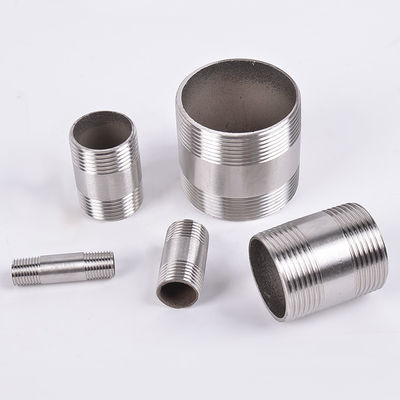 Stainless Steel 1''-8'' Male to Female Thread Coupler 80mm Length Hexagon/Round Head