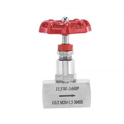 High Pressure 1/2" DN15 J13W-160P Forged Stainless Steel 304 316 316L Needle Valve