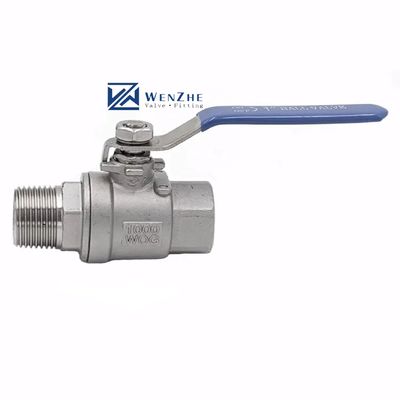Male and Female Full Port BSP BSPT NPT Q11F 304 316 WCB CF8 1000 wog Threaded 2pc Ball Valve