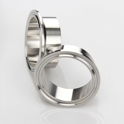 RTS 304/316L Stainless Steel Sanitary Food Grade Clamped Ferrule for Quick Pipe Joint
