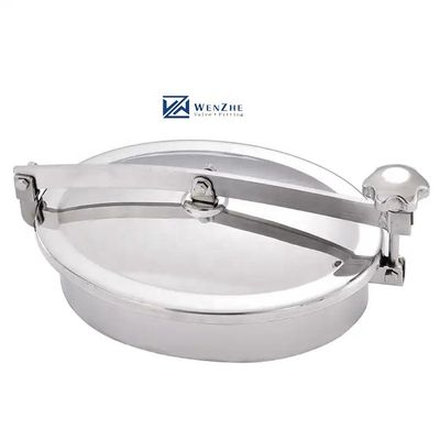 Mini Type Manhole Oval Cover without Pressure Tanks for Stainless Steel 304 316 316L