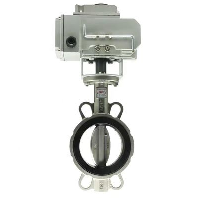 Cylindrical Head Code Stainless Steel 304 316 Electric Actuator Valve for Filling Machine