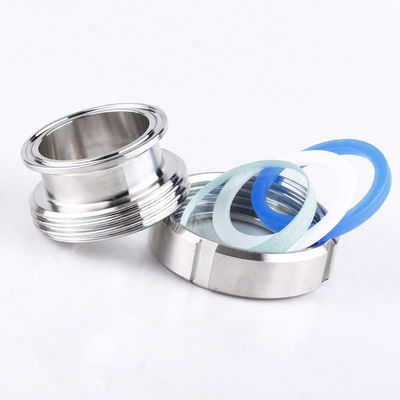 Customized Support ODM Sanitary Stainless Steel 304/316L Tri Clamp Union Sight Glass