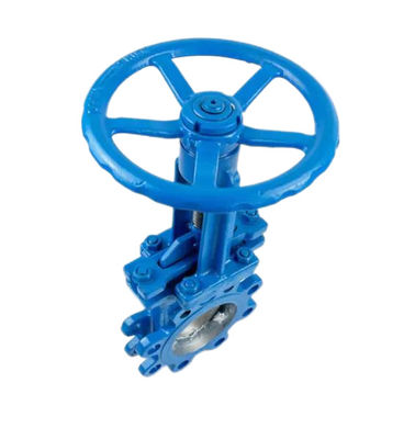 1/8"--4" General PN16 DN150 Carbon Steel Mud Knife Gate Valve For Industrial