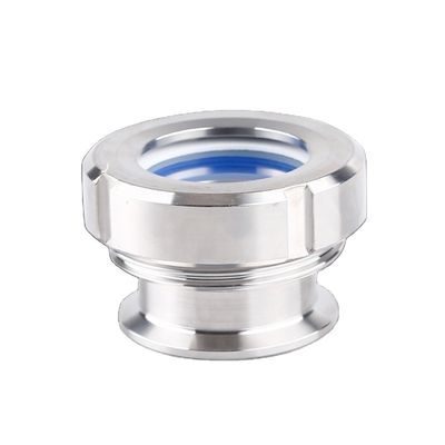 Customized Support ODM Sanitary Stainless Steel 304/316L Tri Clamp Union Sight Glass