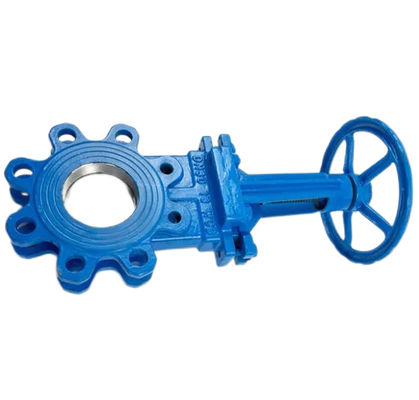 1/8"--4" General PN16 DN150 Carbon Steel Mud Knife Gate Valve For Industrial