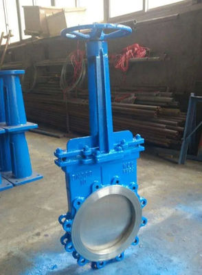 1/8"--4" General PN16 DN150 Carbon Steel Mud Knife Gate Valve For Industrial
