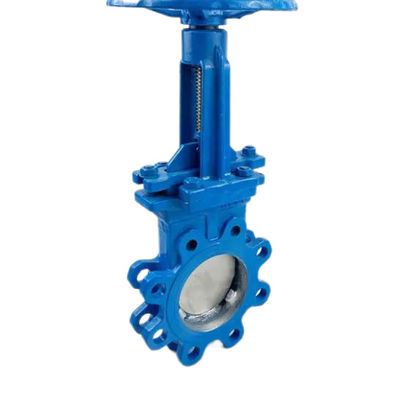 1/8"--4" General PN16 DN150 Carbon Steel Mud Knife Gate Valve For Industrial