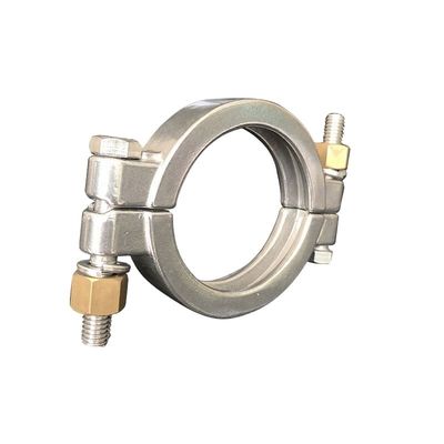 High Pressure Double Pin Clamp Standard Measurement System INCH Suitable for Sanitary