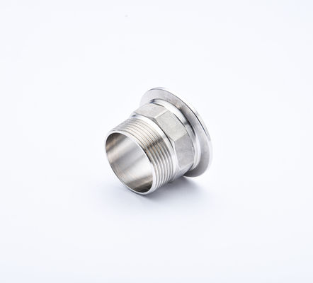 Forged Sanitary Stainless Steel Male Thread Pipe Fitting Tri Clamp Adapter for Dairy