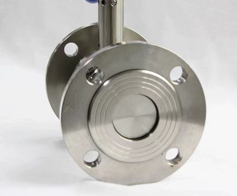304 Sanitary Welding Butterfly Valve with Non-Negative Pressure Flange Standard Forged