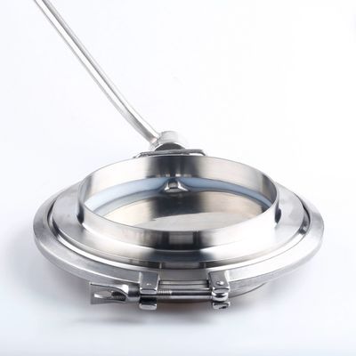 Equal Stainless Steel 304 Sanitary Powder Valve Butterfly Valve