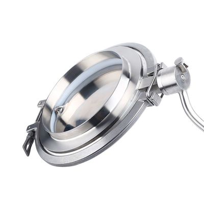 Equal Stainless Steel 304 Sanitary Powder Valve Butterfly Valve