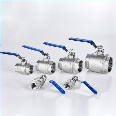 SS304 DN40 Female Threaded Manual Control Ball Valve Standard and Customized Features