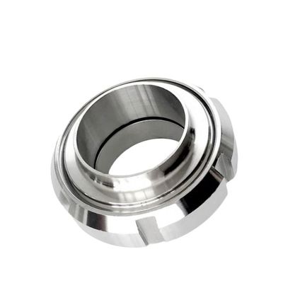 Customized Forged Stainless Steel Sanitary Pipe Fittings Weld Union Coupling for Dairy