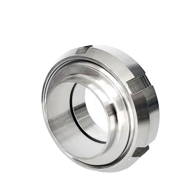 Customized Forged Stainless Steel Sanitary Pipe Fittings Weld Union Coupling for Dairy