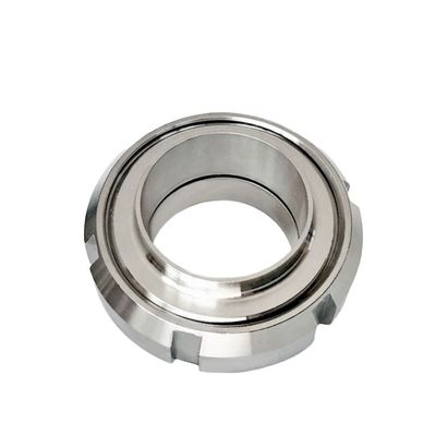 Customized Forged Stainless Steel Sanitary Pipe Fittings Weld Union Coupling for Dairy